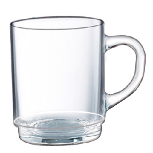 Arcoroc BOCK soda glass mug 250ml set of 6pcs. - Hendi E7104