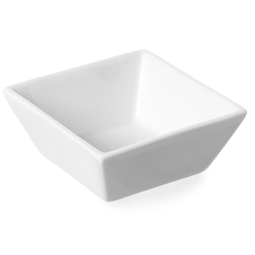 Cuadrado TAPAS MINI porcelain snack bowl set of 6pcs. - Hendi 784327