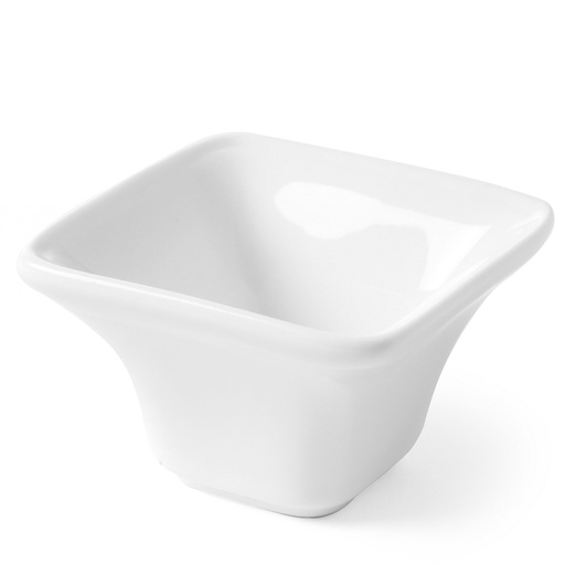 Cuadrado TAPAS MINI porcelain snack bowl set of 6pcs. - Hendi 784419