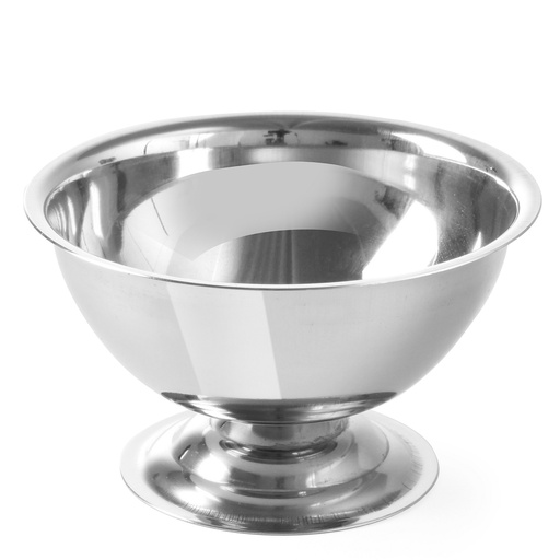 Stainless steel ice cream goblet 90mm diameter 150ml - Hendi 441107