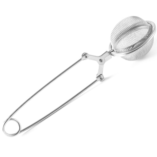 Closable strainer for harnessing tea and herbs dia 40mm stainless steel - Hendi 570807