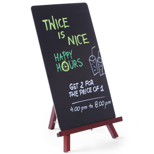 MENU reklāmas stends restorāniem 220x360mm - Hendi 664070