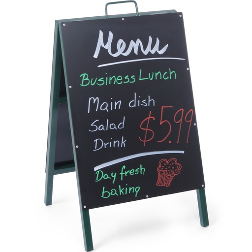 MENU brīvstāvošs reklāmas stends restorāniem 500x850mm - Hendi 664117