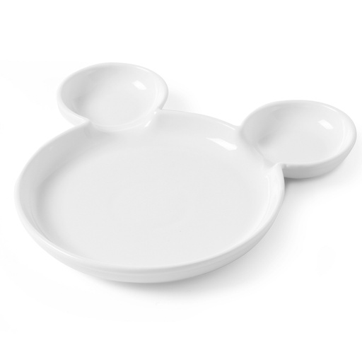 Children's plate teddy bear with ears 190mm dia - Hendi 786499