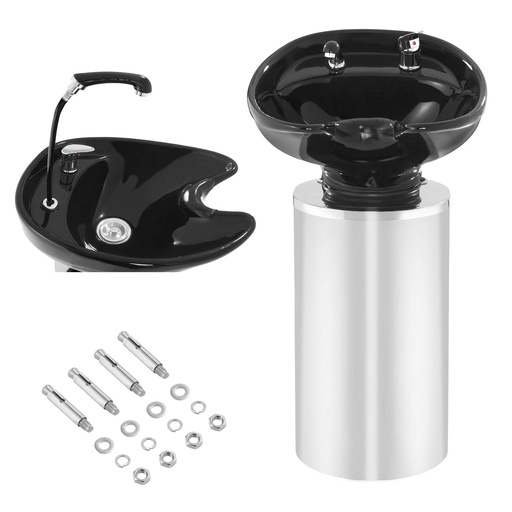 Physa TRAPANI freestanding hairdressing washbasin