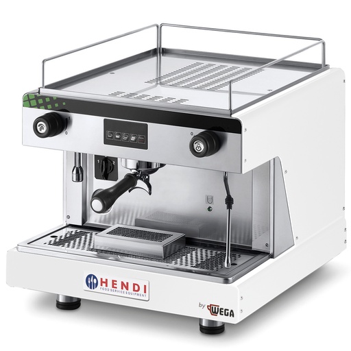 Cob coffee maker Top Line by WEGA 1 group electronic white 2.9kW