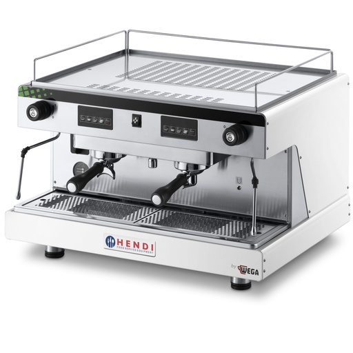 Cob coffee maker Top Line by WEGA 2 group electronic white 3.7kW