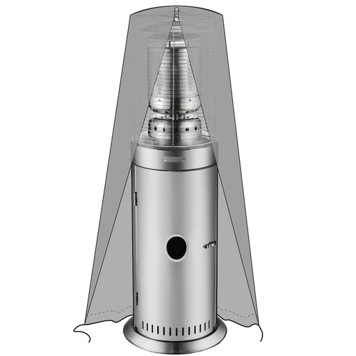 Cover for the radiant heat lamp ¶ 58cm H 146cm