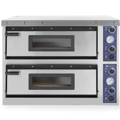 Dviejų kamerų elektrinė picų kepimo krosnis XL PLUS 44 12kW 8 picos, 35 cm skersmens