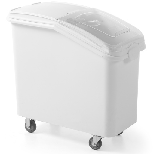 Catering cart container on wheels for loose food products capacity 98L.