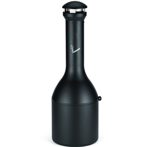 Exclusive ashtray on a stable base freestanding outdoor diameter 40c. height 101cm
