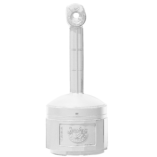 Outdoor city ashtray on a stable base capacity of 15L diameter 42cm height 98cm grey