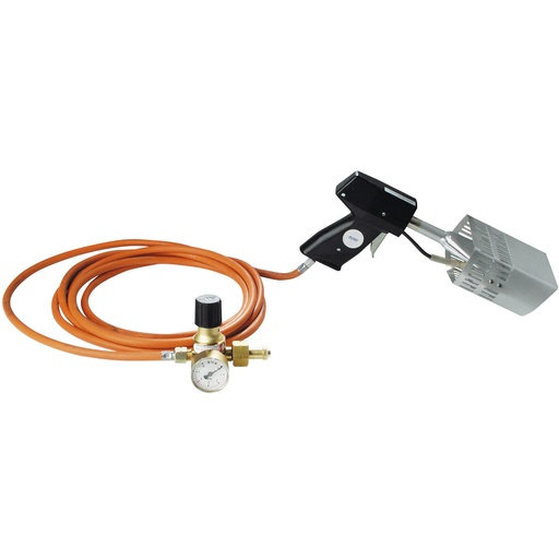 Gas gun BTS 783 for shrinking shrink film on pallets 17kW gas PB