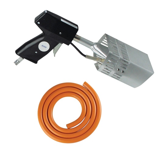 Gas gun BTS 783 for shrinking shrink film on pallets 17kW gas PB without RV