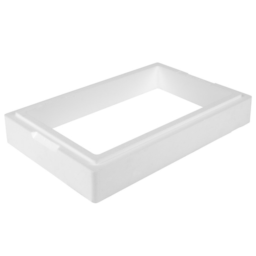 Enlarging ring for thermobox thermal box made of polystyrene 580x380x90mm Arpack