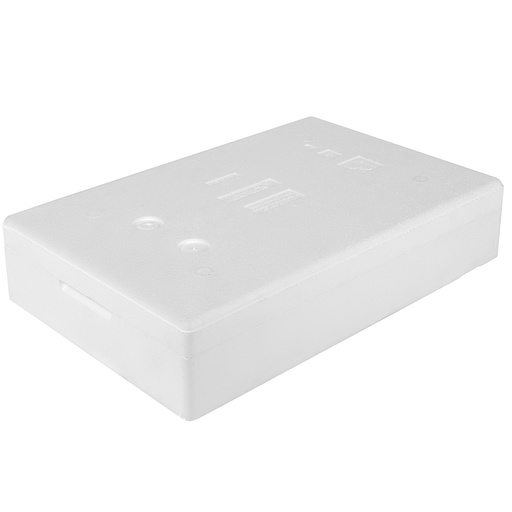 Thermobox polystyrene thermal box with lid 580x380x170mm PZH approved 13.5L Arpack