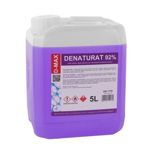 Denatured alcohol D-MAX 5L