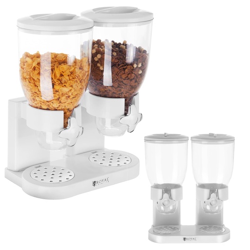 Dispenser for loose products cereal muesli nuts coffee 2 x 3.5L
