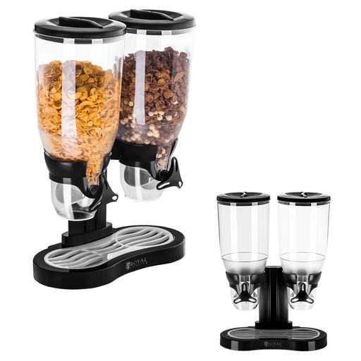 Dispenser for loose products cereal muesli nuts coffee 2 x 3L