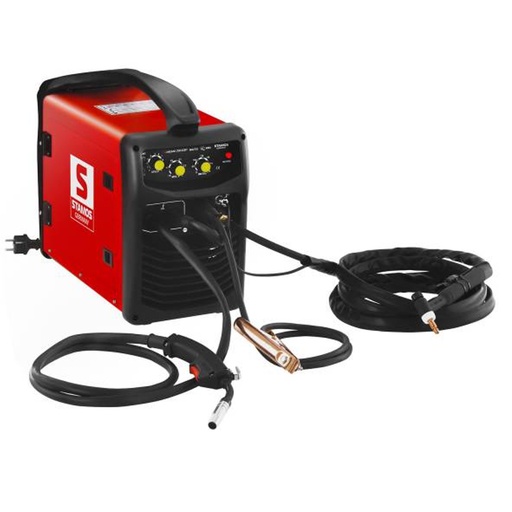 Welder semi-automatic welding machine TIG MIG/MAG MMA 250A IGBT Stamos Germany + wire 5kg