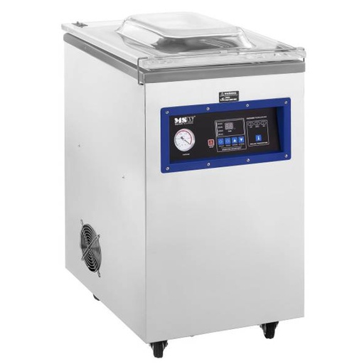 Vacuum packaging machine chamber sealer for food bags 40cm free standing 900W MSW VPM-900G