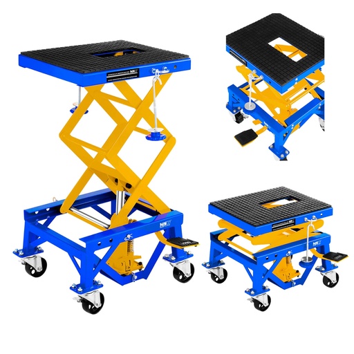 Motorcycle elevator platform mobile elevator on wheels for motorcycles 135kg MSW MHB-135-PRO