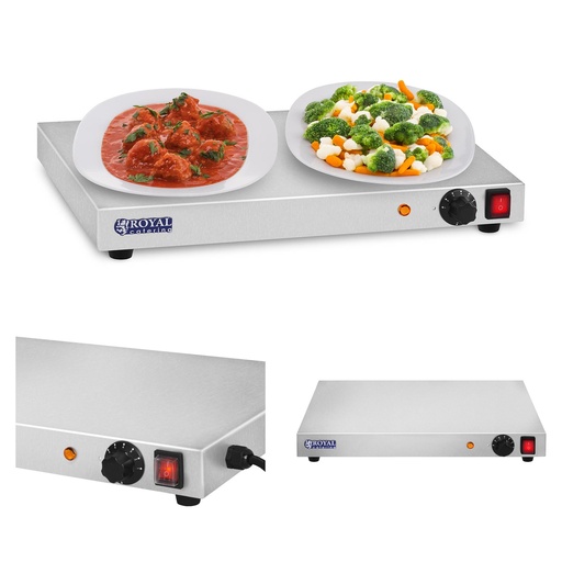 Electric hot plate tray table warmer 250W Royal Catering