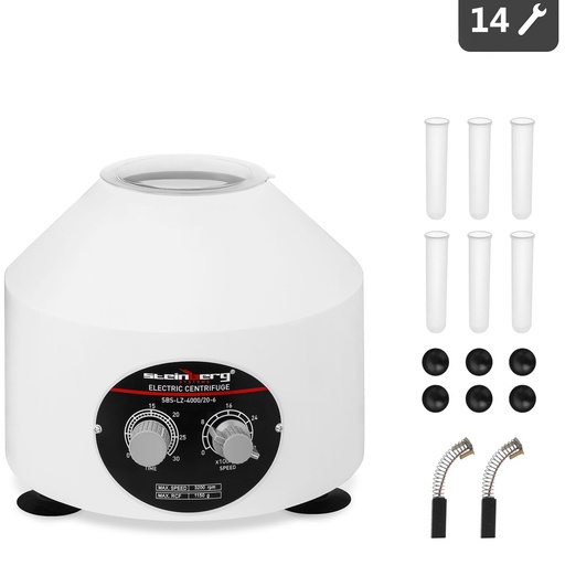 Professional laboratory plasma centrifuge for 6 20ml 110W test tubes SBS-LZ-4000/20-6