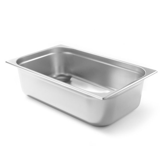GN container 1/1 height 150 mm in stainless steel - Hendi 800140