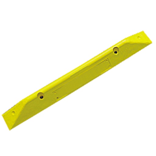 Car STOP parking separator stop yellow