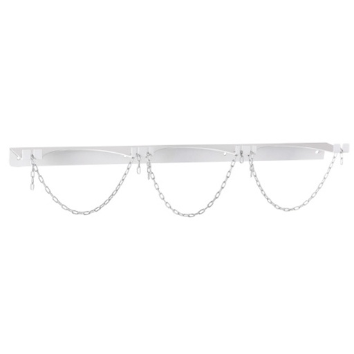 Wall mount for 3 gas cylinders fixing gas cylinders to the wall