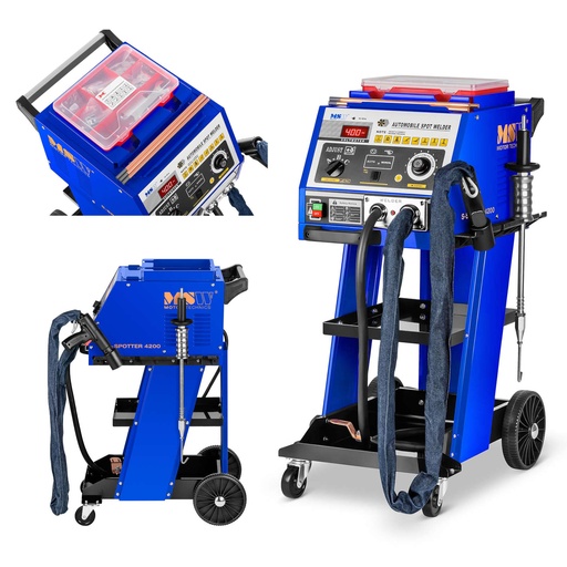Spotter puller welder for removal of car body dents 5000A S-SPOTTER 4200
