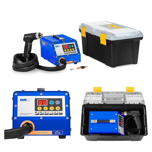Welder welding machine + stapler for plastic repair KITW MSW-STAPLER