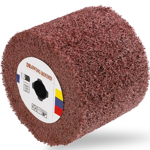 Nylon polishing roller 100 x 120 mm M19 grit 120 MSW-GRIWHEEL-120