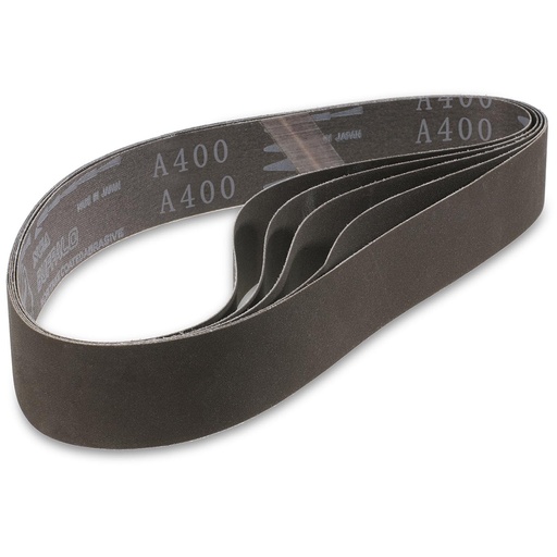 Endless sanding belts 40 x 760 mm grit 400 MSW-AOBELT476-400 5 pcs.