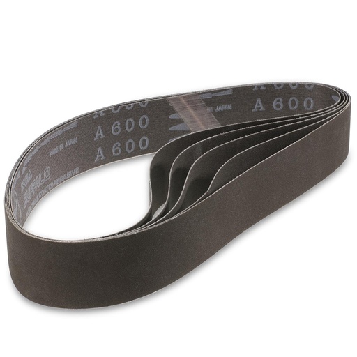 Endless sanding belts 40 x 760 mm grit 600 MSW-AOBELT476-600 5 pcs.