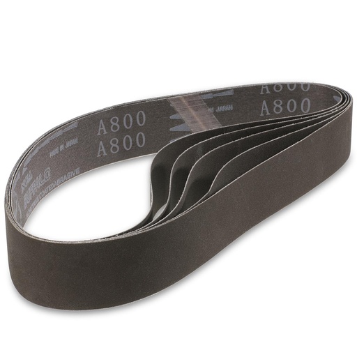 Endless sanding belts 40 x 760 mm grit 800 MSW-AOBELT476-800 5 pcs.