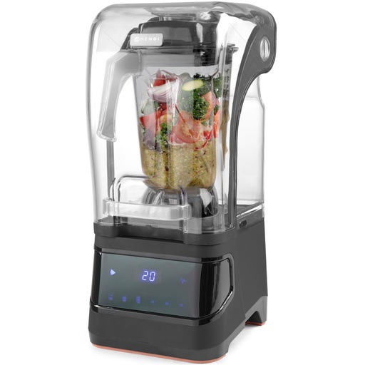 Digitāli vadāms 2,5L 230V Hendi 230695 krūzes blenderis ar trokšņu slāpēšanas korpusu 230695