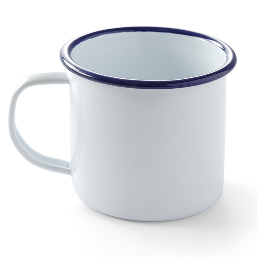 Enamel mug with handle white 520 ml Hendi 621301