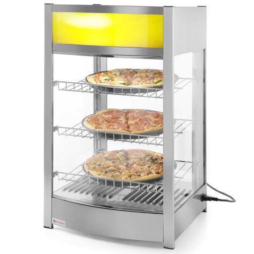Set display warming cabinet 3 shelves 97L Hendi 233740