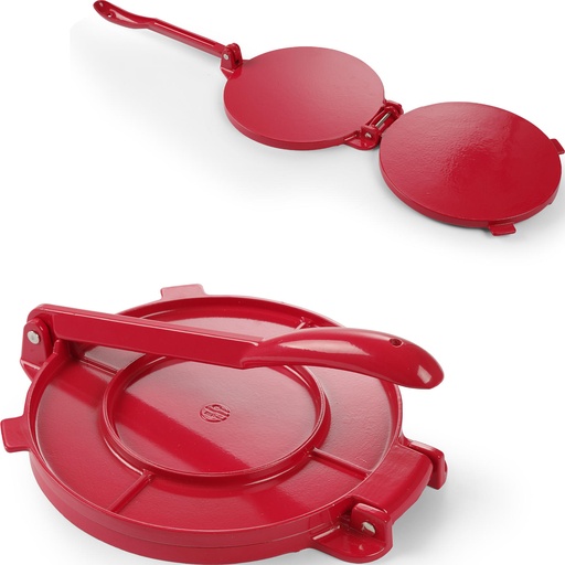 Manual tortilla press 250mm red Hendi 513033