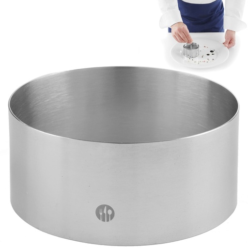 Cook's pastry ring for food dishes ¶ 80x(H)45mm Hendi 512142
