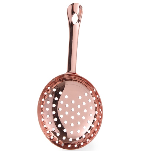 Hendi 593370 julep copper bartending strainer