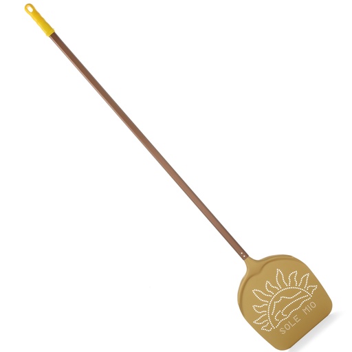 Sole Mio 330x1700mm Lilly Codroipo perforated aluminum pizza oven shovel Hendi 617830