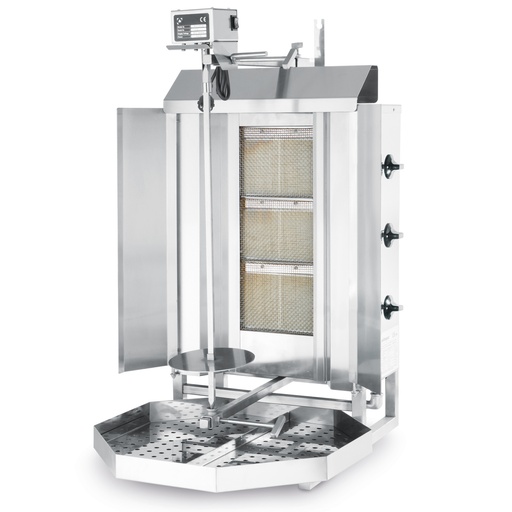 "Profi Line" 7200W "Hendi" dujinis giros kebabų skrudintuvas 143087