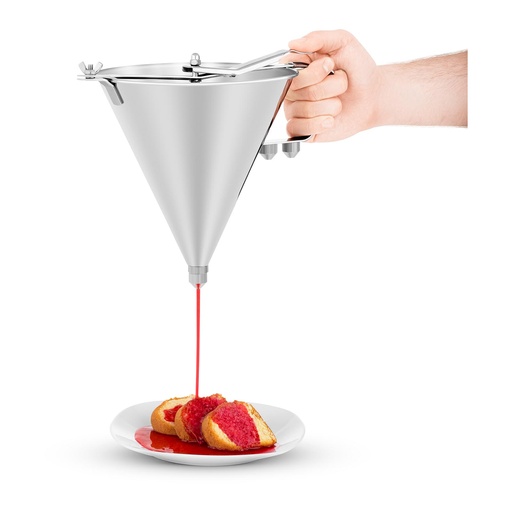 Sauce gun dispenser stainless steel KIT 2L RCOF-2
