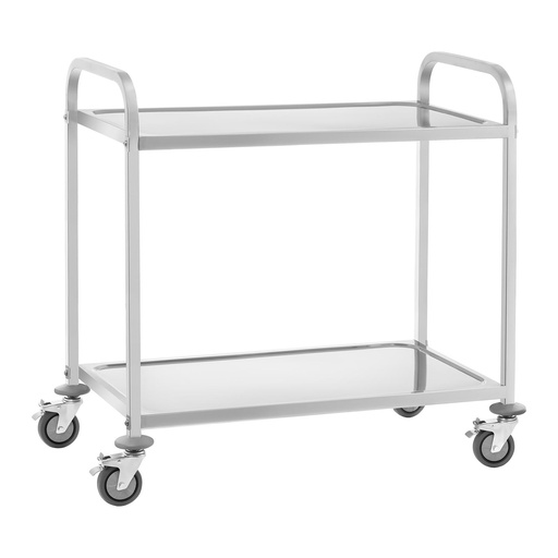 2-shelf catering cart up to 160 kg Stainless steel