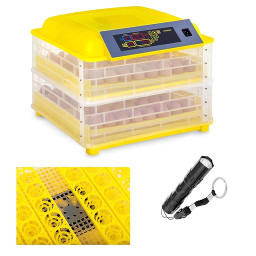 Inkubatora inkubators inkubēšanai līdz 96 olām + ovoskops 120 W