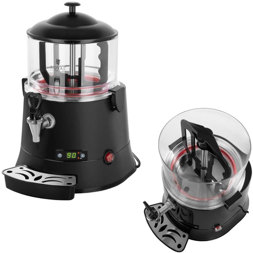 Chocolate maker hot chocolate dispenser heater 30-90deg;C 5L