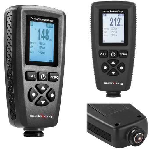 Automotive paint thickness meter range 0 - 1400 µm